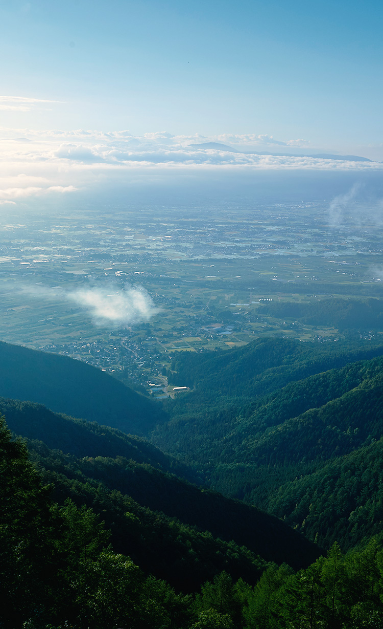 安曇野風景