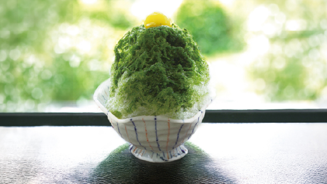 和喫茶「茶夢」で濃厚抹茶かき氷を販売開始します！