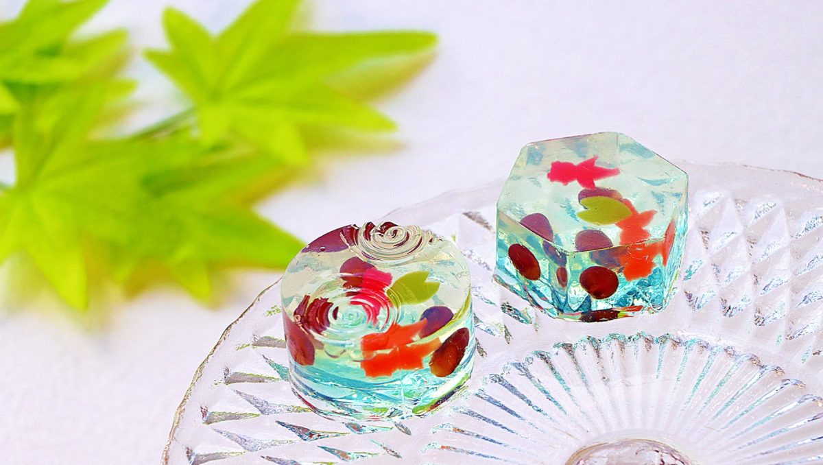 夏の涼を閉じ込めた和菓子「あづみの錦玉」が今年も登場！